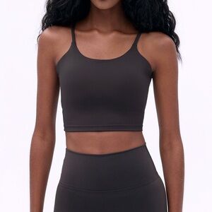 NWT Adanola Ultimate Tank Bra size Small in Coffee Bean